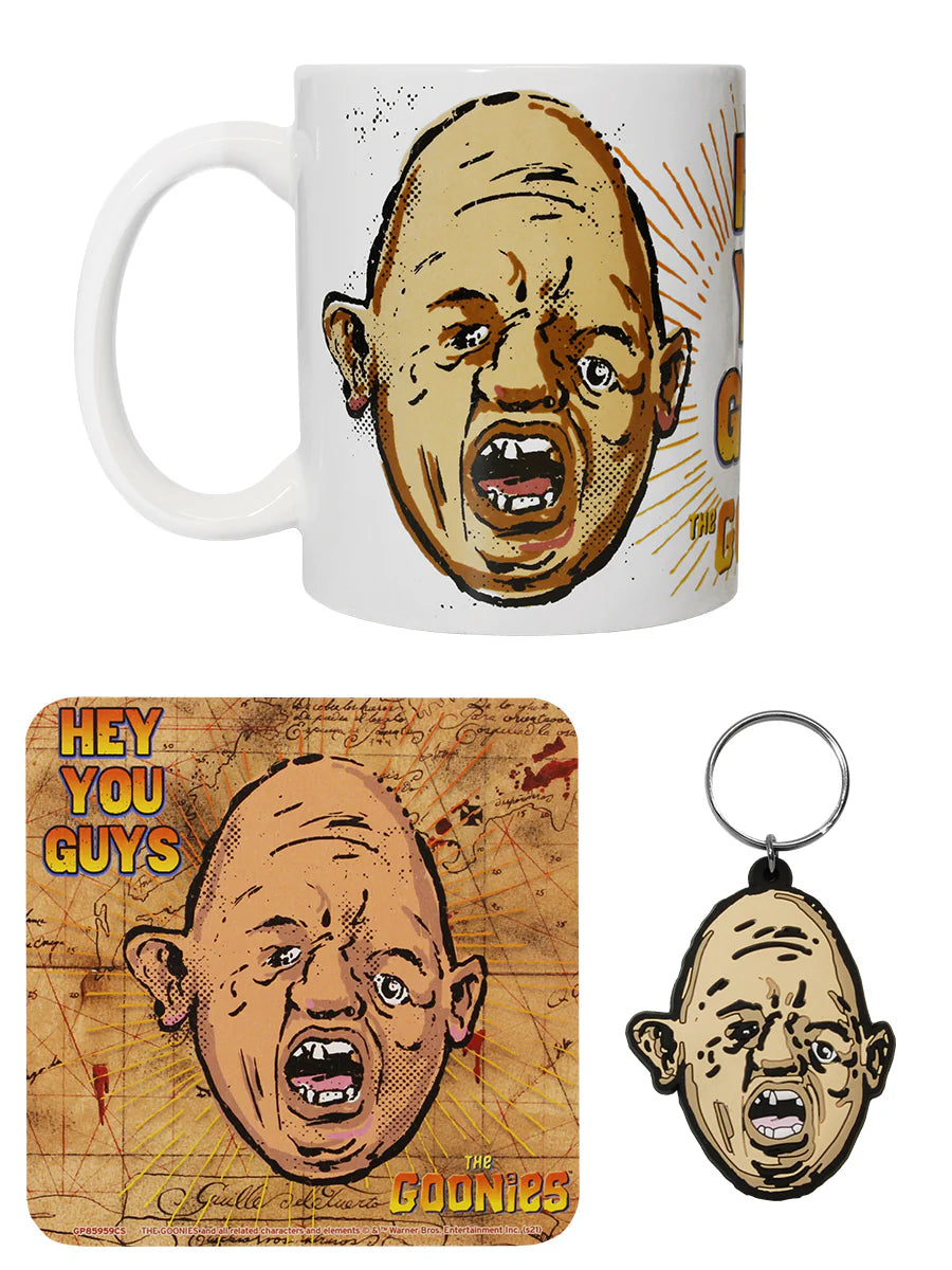 The Goonies Mug, Coaster And Keyring Gift Set [Box Damaged]