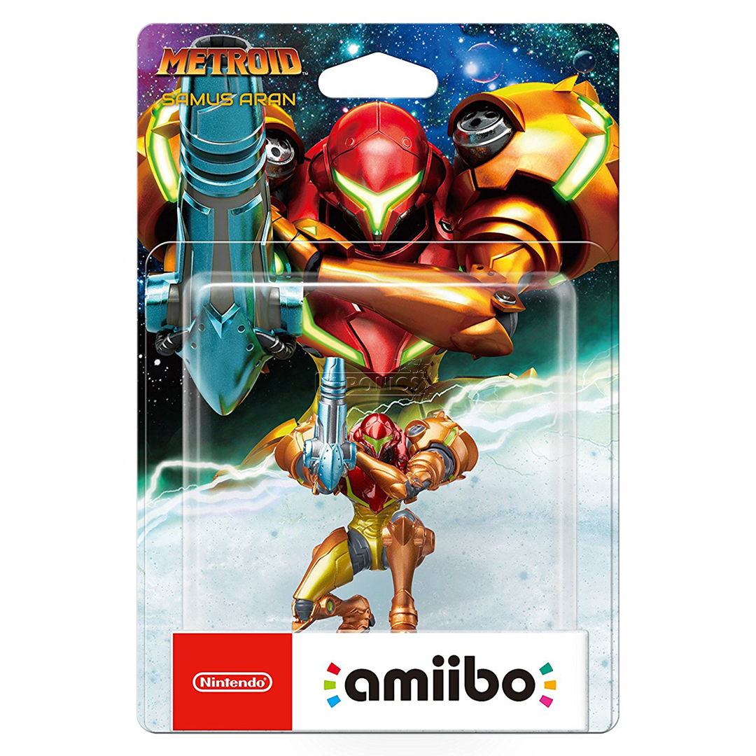 Nintendo Metroid Samus Aran Amiibo Figure