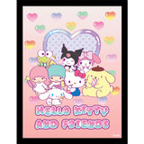 Hello Kitty and Friends Sweets Framed Collector Print