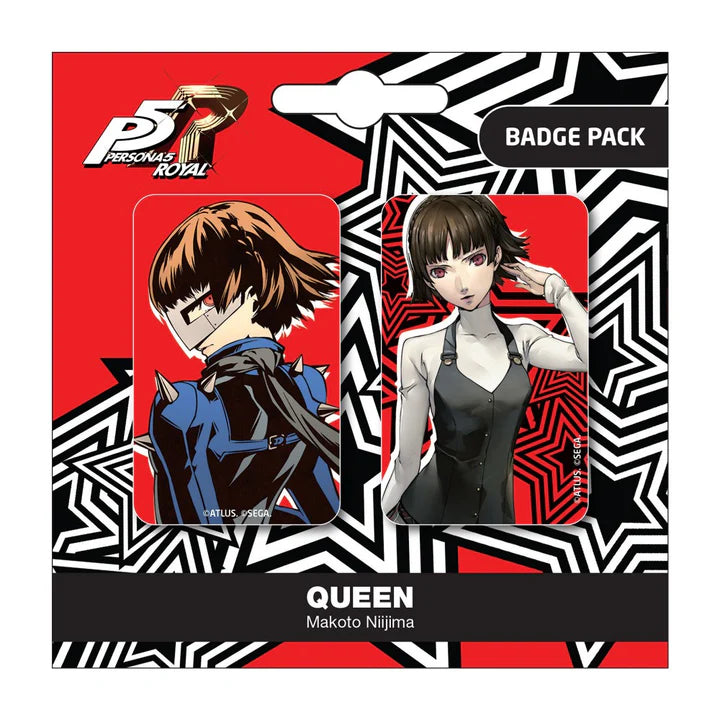 Persona 5 Royal Queen/Makoto Nijima Badge Pack