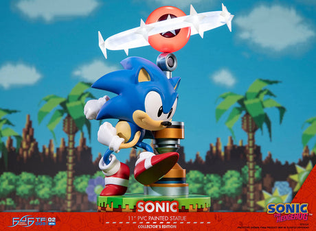 Sonic the Hedgehog Classic Sonic 11" First4Figures Collector's Edition PVC Statue