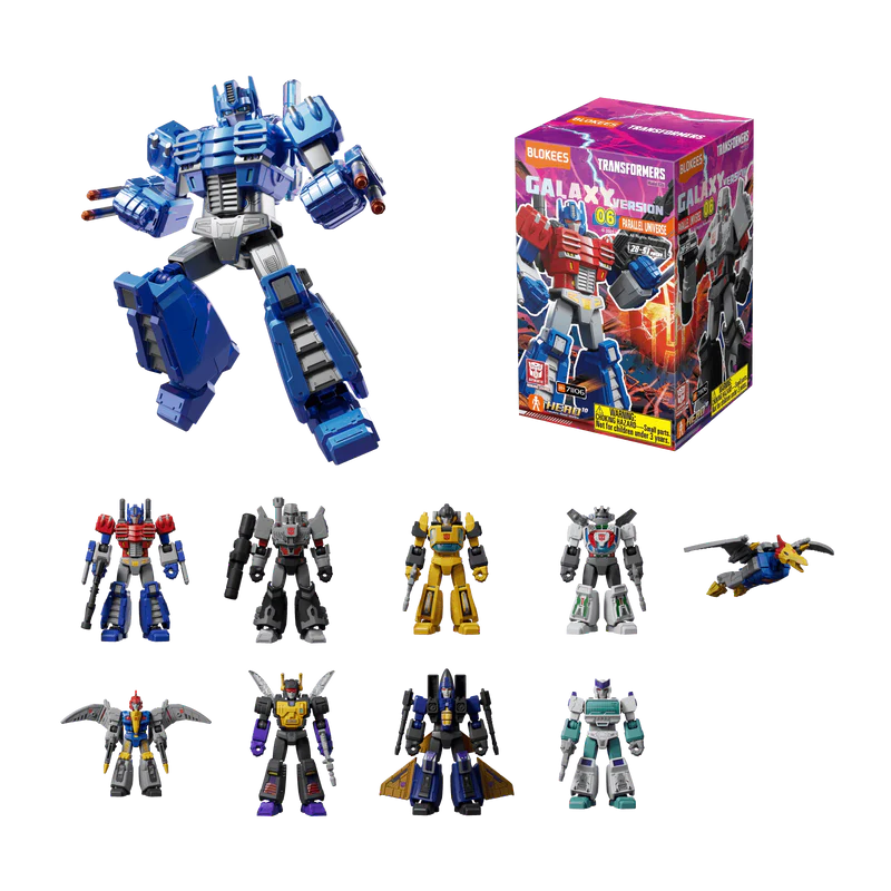 Transformers Blokees Galaxy Version 06 Parallel Universe Mystery Mini Figure