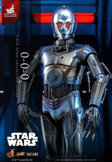 Star Wars 0-0-0 (Triple Zero) Droid 1:6 Scale Hot Toys Action Figure