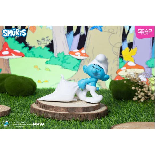 The Smurfs Lazy Smurf Door Stopper Figure