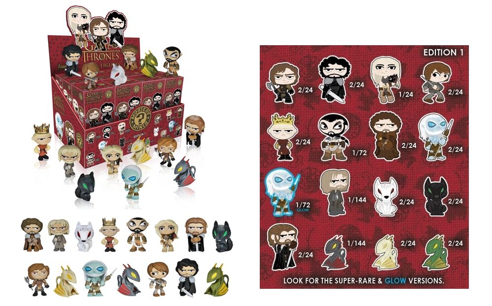 Game of Thrones: Funko Mystery Minis: 2.5 Inch Vinyl Figure Blind Box (Edition 1)