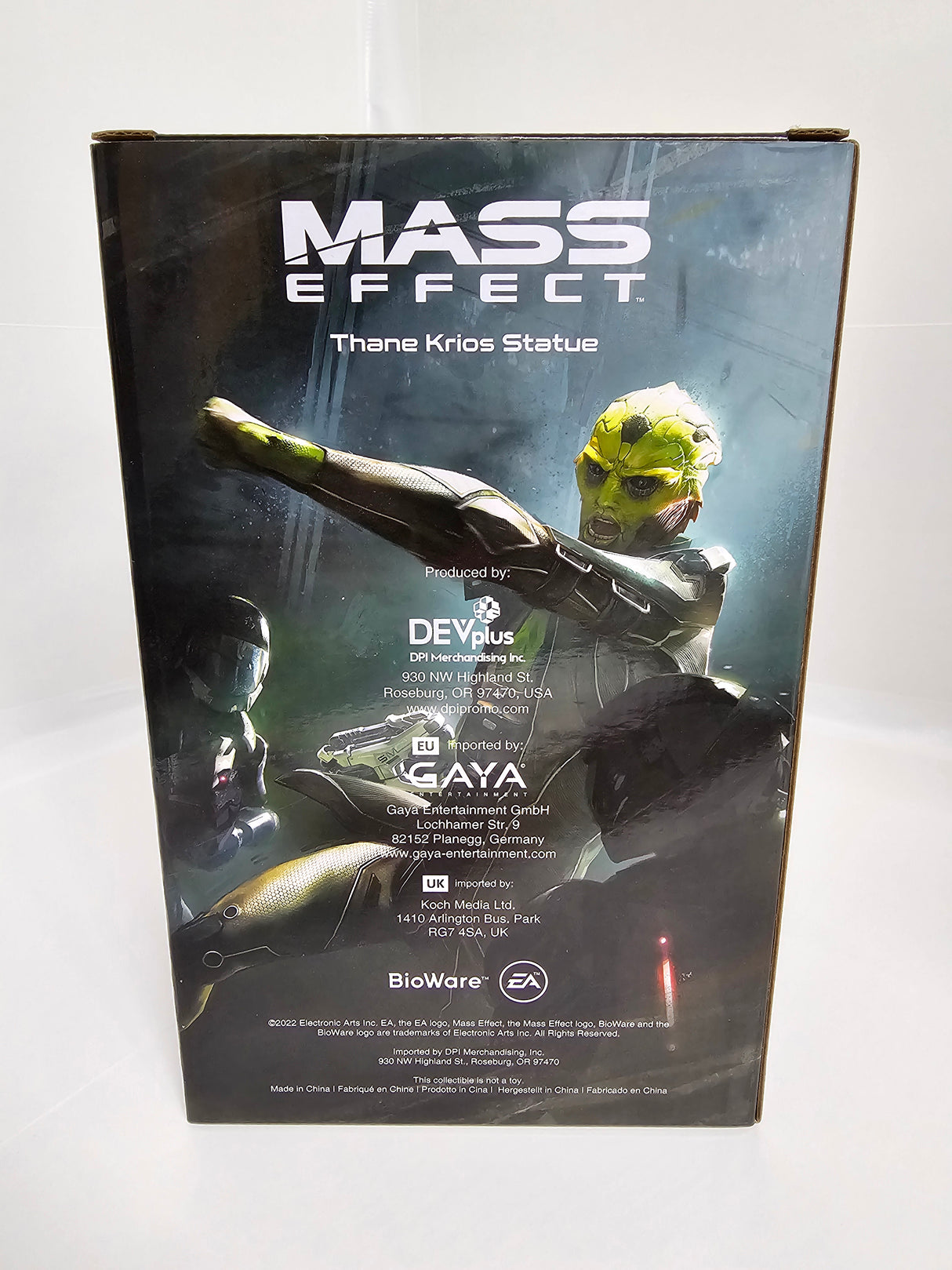 Mass Effect Thane Krios Statue