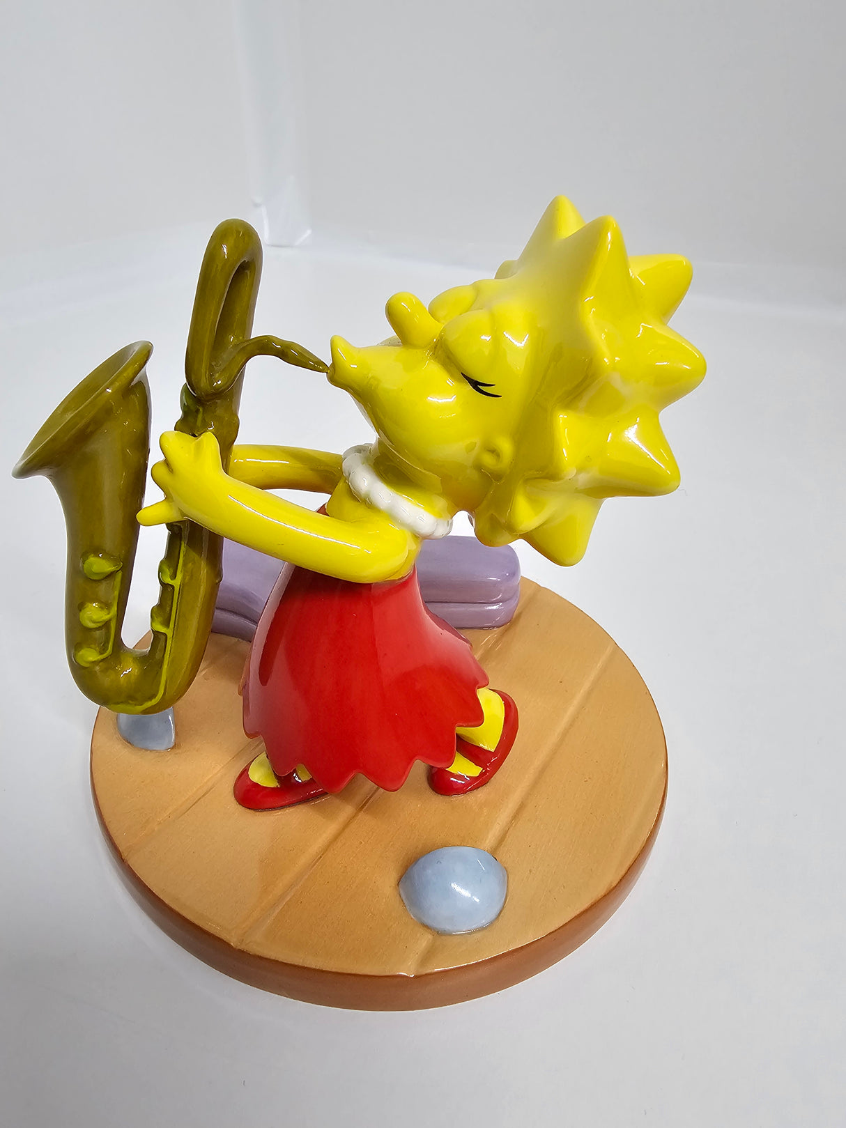 The Simpsons Yellow Girl Blues Lisa Coalport Figurine