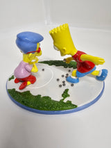 The Simpsons Loosing His Marbles Bart And Milhouse Coalport Figurine