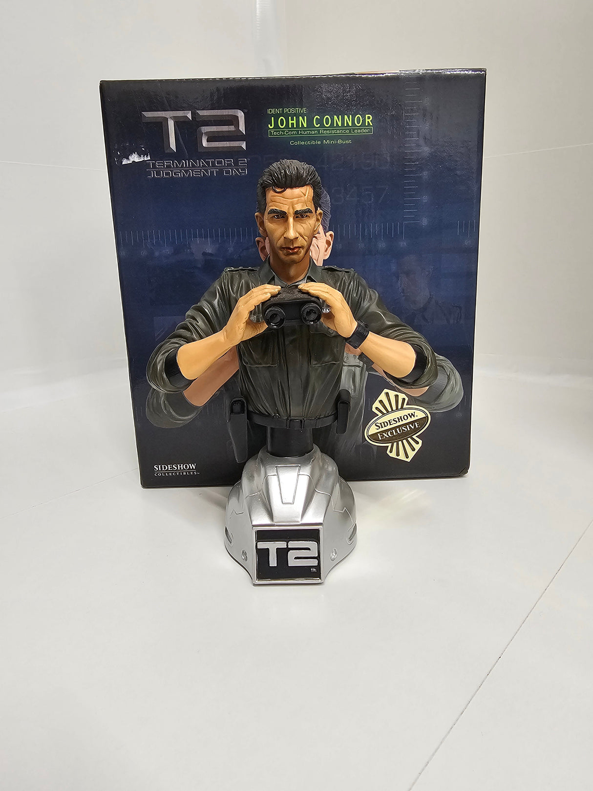 Terminator 2 John Connor Sideshow Polystone Bust Statue