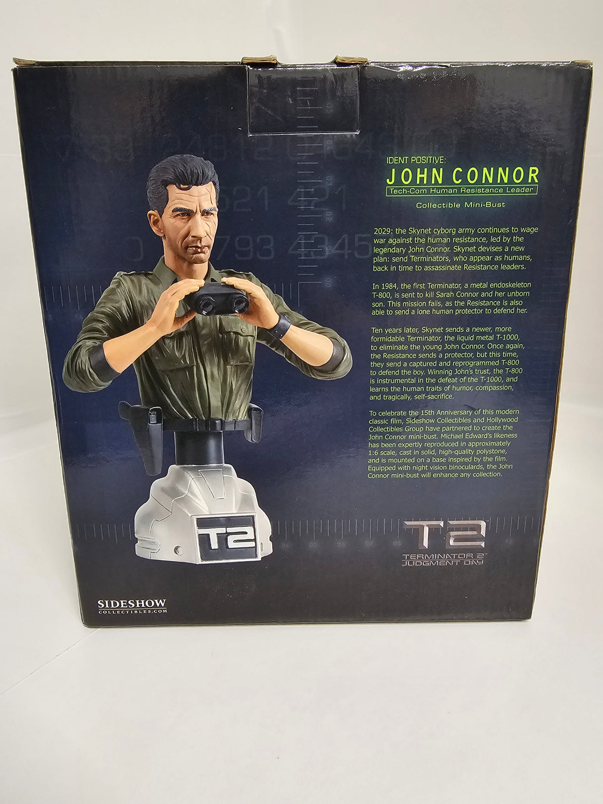 Terminator 2 John Connor Sideshow Polystone Bust Statue