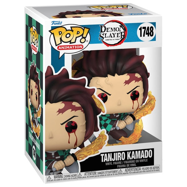 Pop Animation Demon Slayer Tanjiro Sun Breathing Vinyl Figure