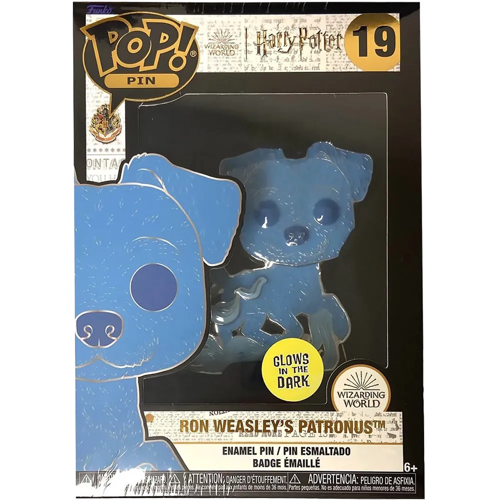 Harry Potter: Ron Weasley's Patronus: 4 Inch Funko Enamel Pin – Comic ...