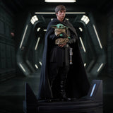 Star Wars Premier Collection Mandalorian Luke & Grogu Statue