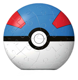 Pokemon Great Ball 3D Puzzle (54 Pieces)