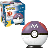 Pokemon Master Ball 3D Puzzle (54 Pieces)