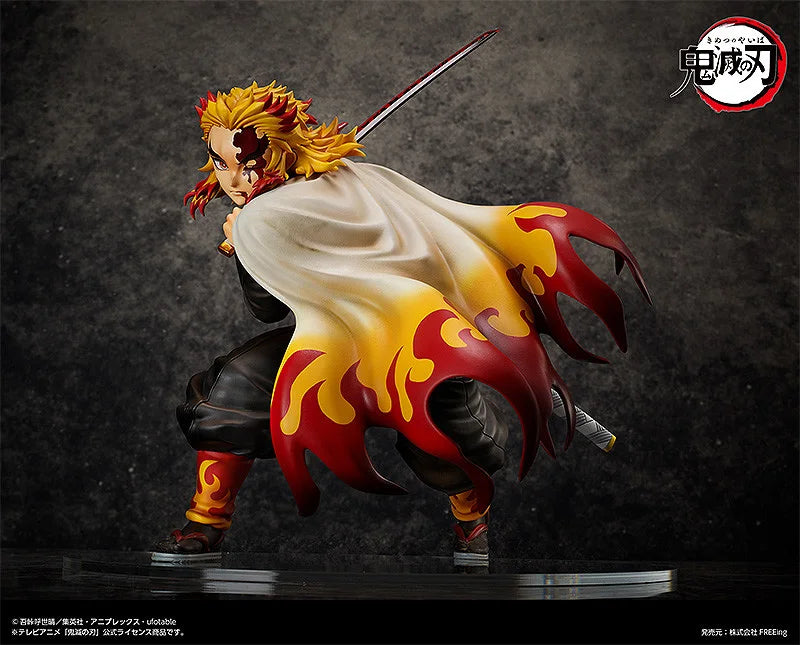 Demon Slayer Kyojuro Rengoku 1:4 Scale Painted Figure