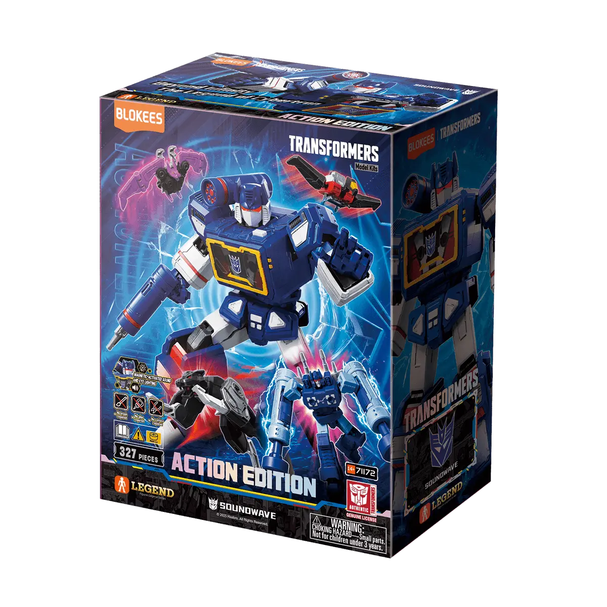 Transformers G1 Soundwave Action Edition Blokees Model Kit