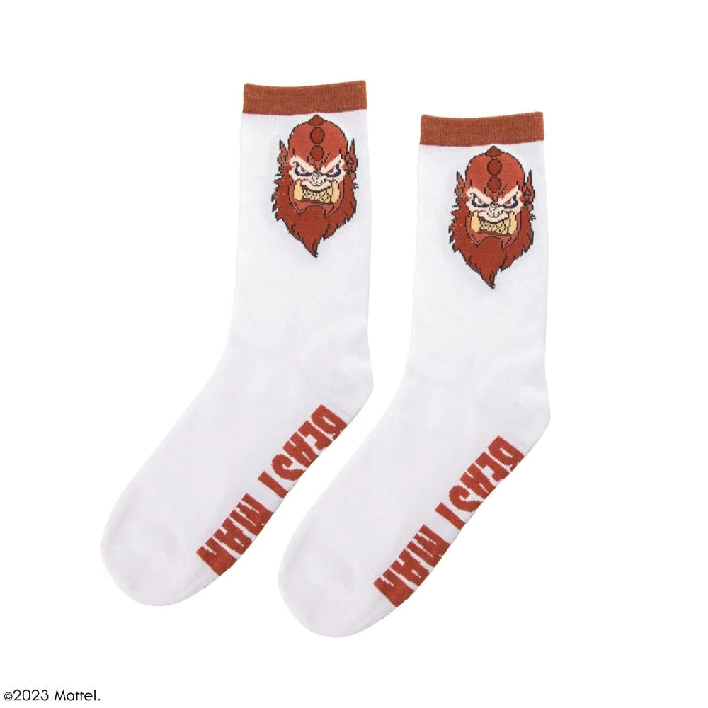 Masters of the Universe Revelation He-Man, Skeletor & Beast Man Set of 3 Socks