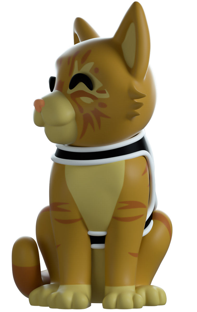 Youtooz Stray Cat Plush – Soft Orange Tabby With Backpack, 9 Inches