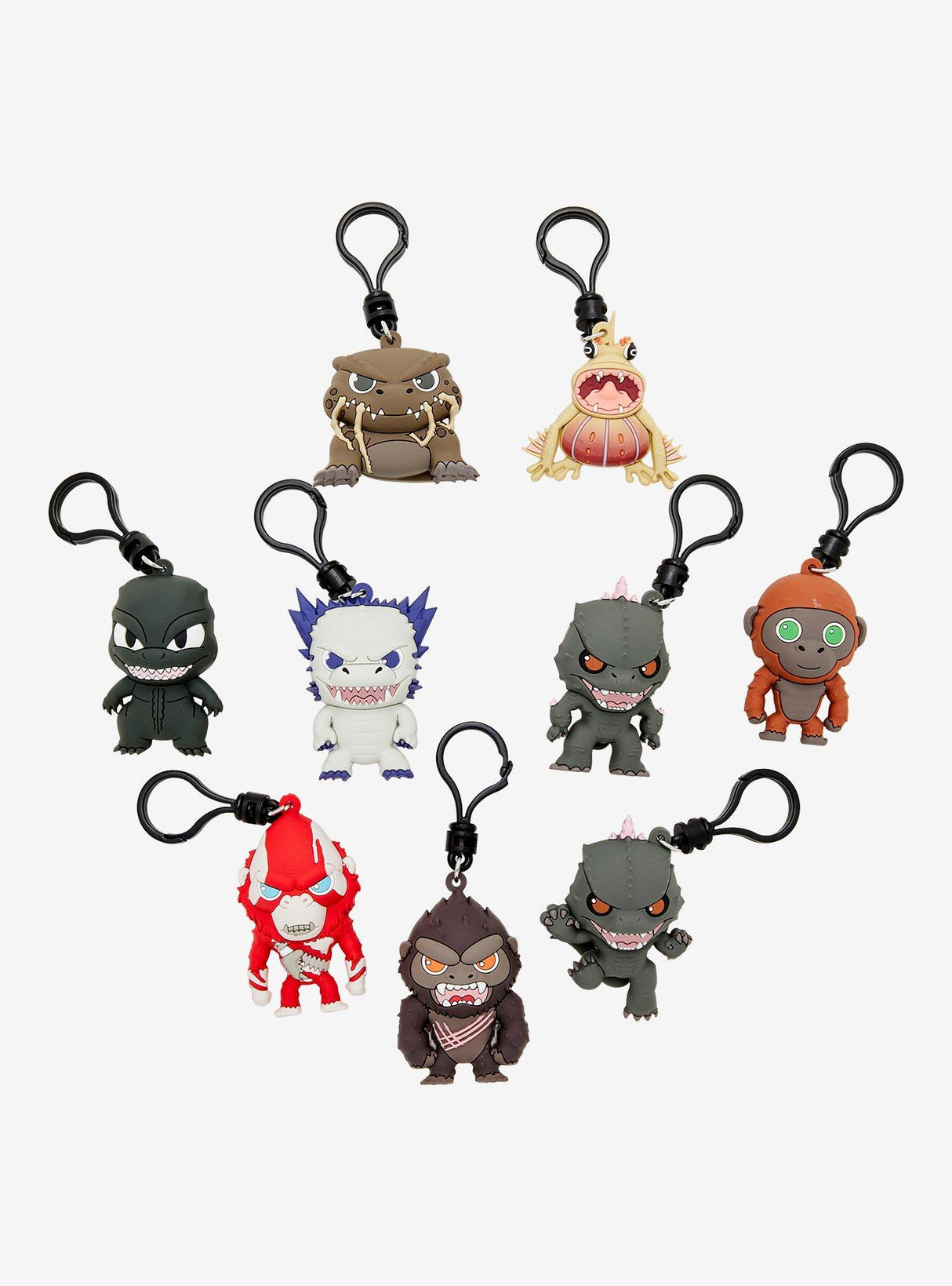 Monsterverse - Godzilla x Kong The New Empire PVC Character Bag Clip