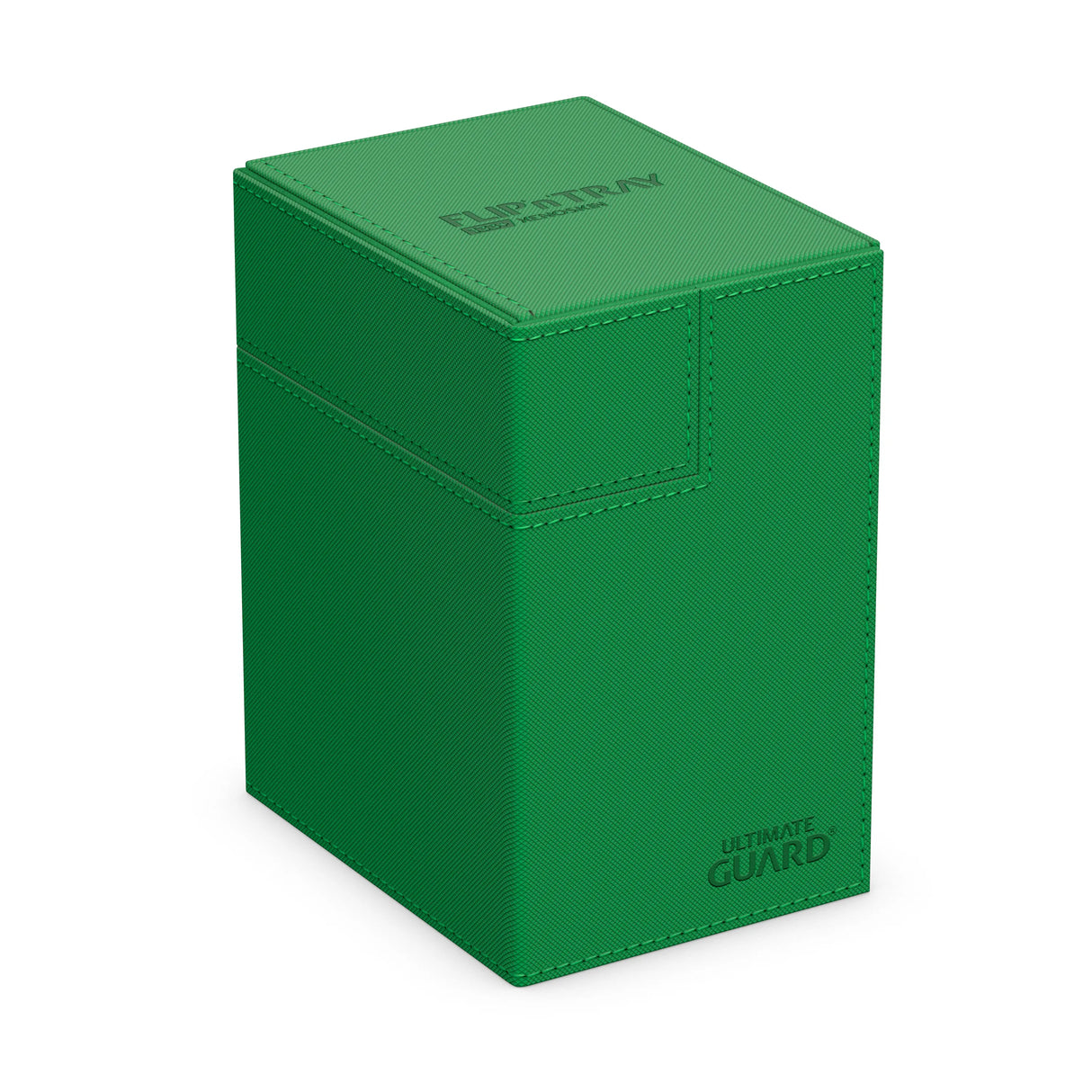 Ultimate Guard - Flip 'n' Tray Xenoskin Trading Card Deck Box & Dice Tray (Green)