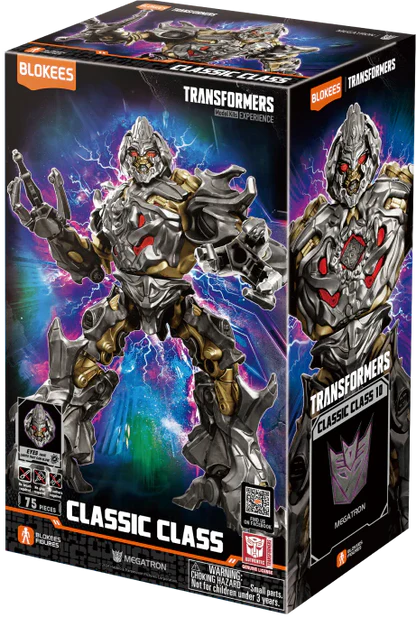 Transformers Megatron Classic Class Blokees Model Kit Action Figure
