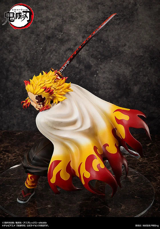 Demon Slayer Kyojuro Rengoku 1:4 Scale Painted Figure