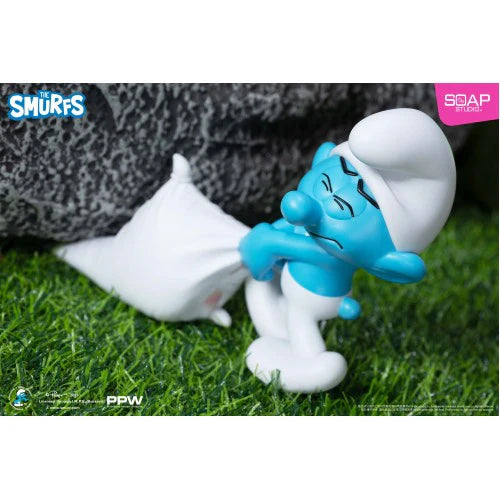 The Smurfs Lazy Smurf Door Stopper Figure