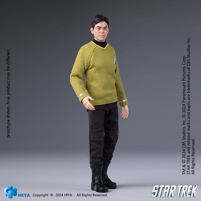Star Trek 2009 Exquisite Super Series Sulu 1/12 Scale Previews Exclusive Action Figure