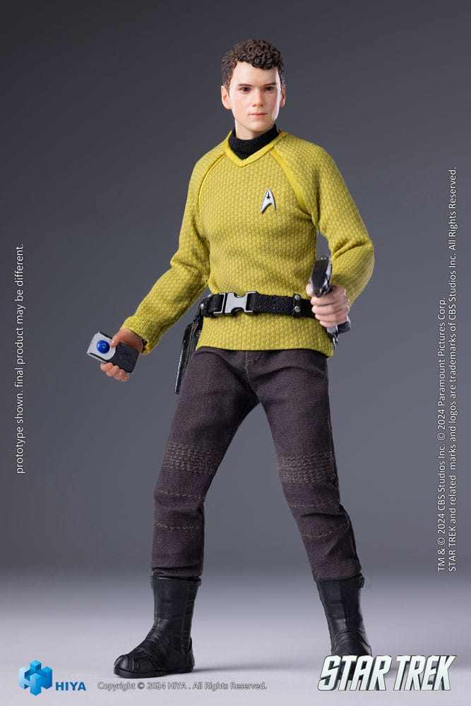 Star Trek 2009 Exquisite Super Series Chekov 1/12 Scale Previews Exclusive Action Figure