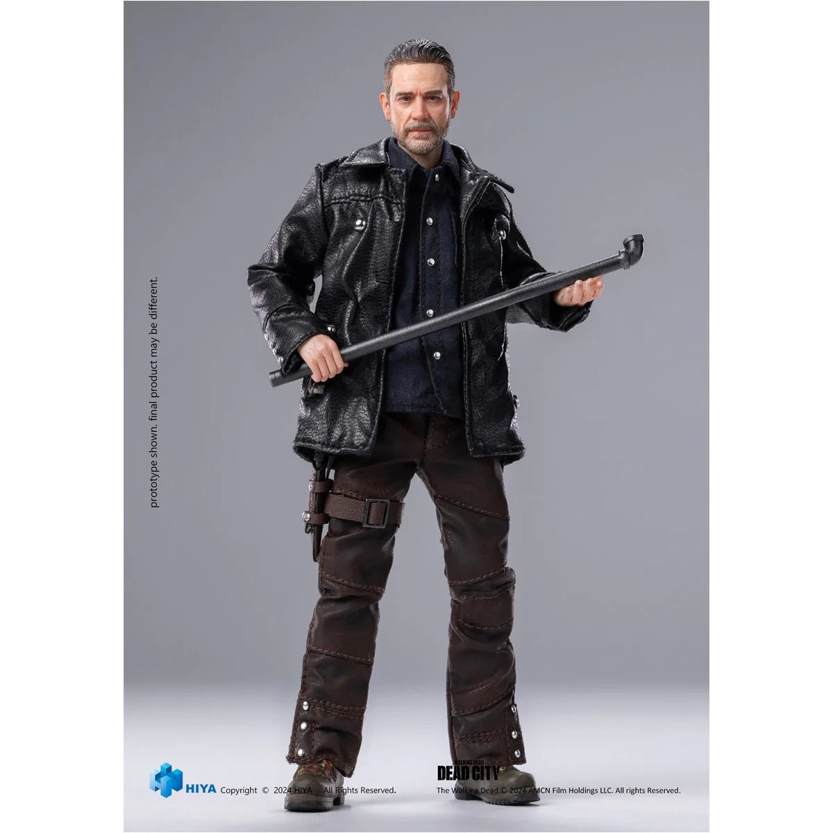 Walking Dead Dead City Exquisite Super Negan 1/12 Scale Previews Exclusive Action Figure