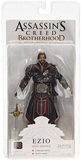 Assassins Creed Brotherhood Series 3 Ezio Ebony Assassin Unhooded 7 Inch Action Figure