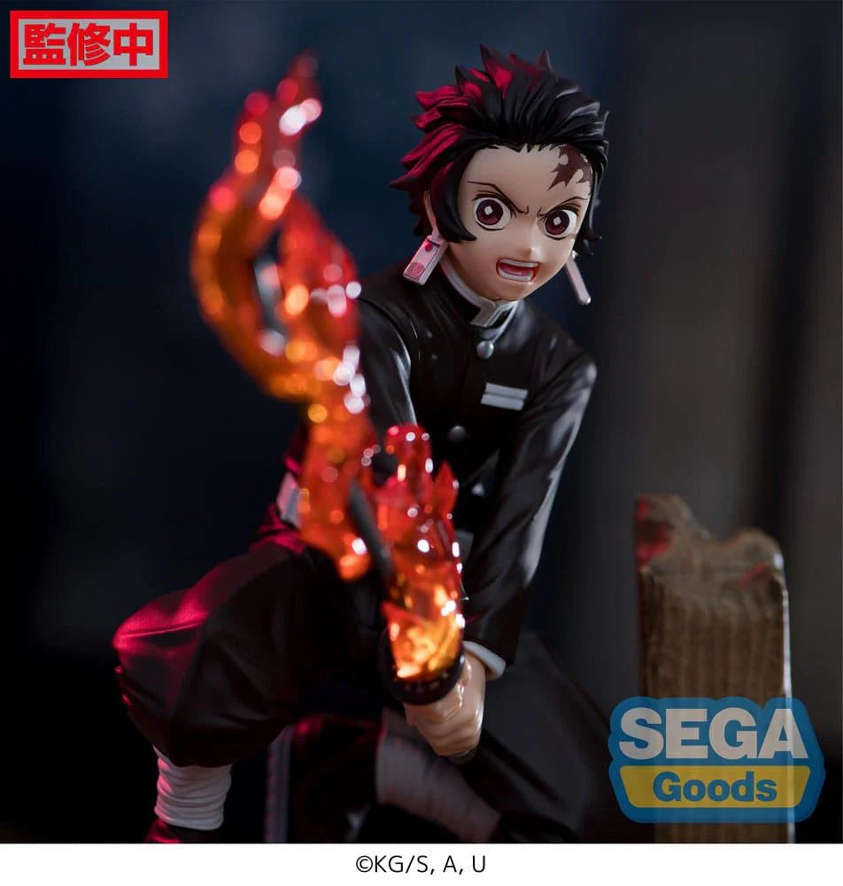 Demon Slayer Tanjiro Kamado Swordsmith Village Arc 12cm Xross Link PVC Statue