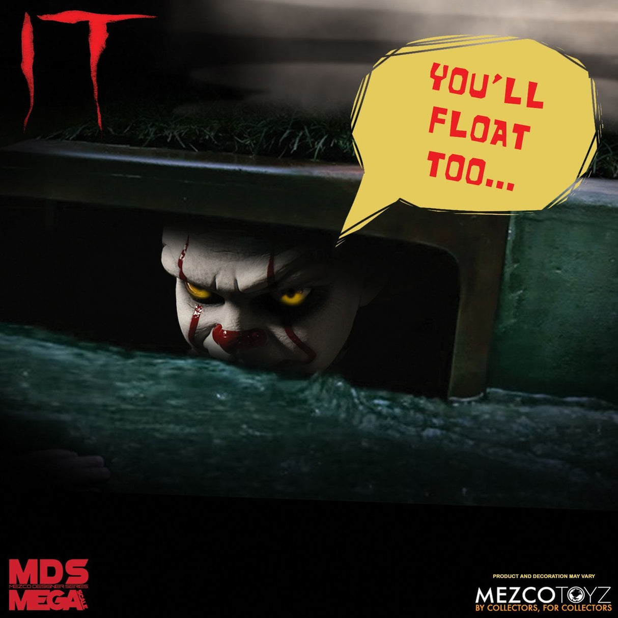 IT Pennywise the Clown 15" MDS Mega Scale Talking Figure