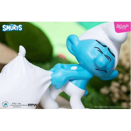 The Smurfs Lazy Smurf Door Stopper Figure