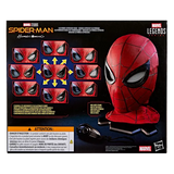 Marvel Legends Spider-Man Homecoming 1:1 Scale Wearable Electronic Expressive Mask