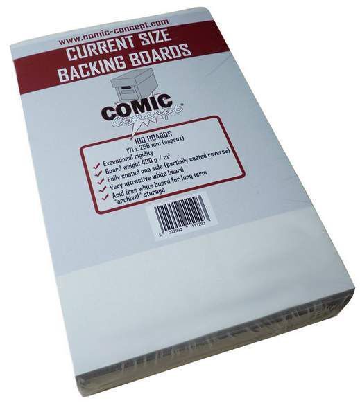 Comic Concept Current Comic Boards 100-Pack