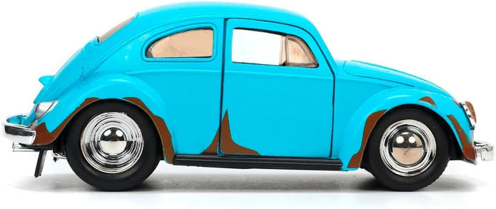 Disney Lilo & Stitch Stitch & Volkswagen Beetle Jada Die-Cast Metal Figure