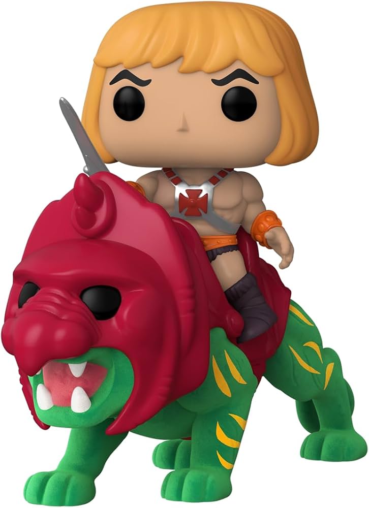 Masters of the Universe He-Man on Battlecat Funko Pop! Rides Vinyl Figure #84
