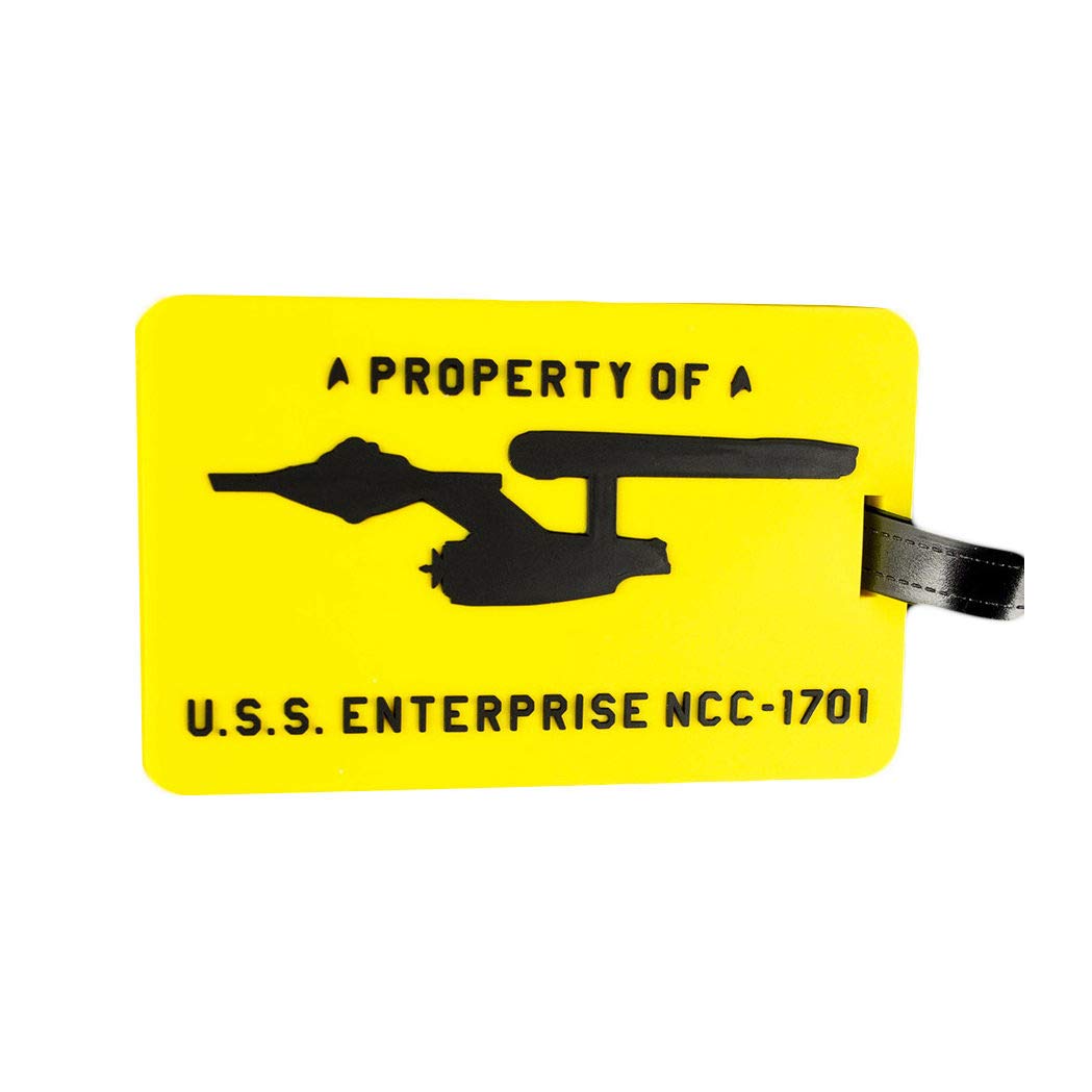 Star Trek USS Enterprise Luggage Q-Tag