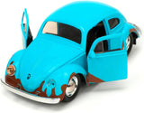 Disney Lilo & Stitch Stitch & Volkswagen Beetle Jada Die-Cast Metal Figure