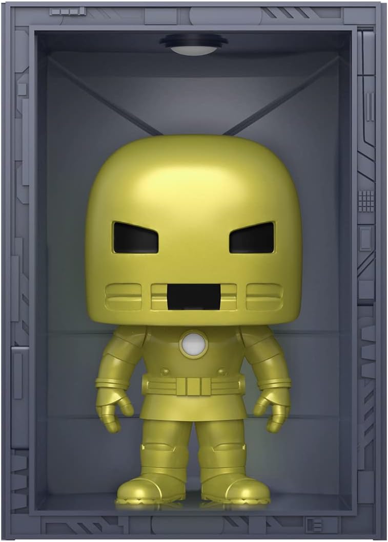 Marvel Hall of Armour Iron Man Model 1 Deluxe 3.75 Inch Funko Vinyl Figure