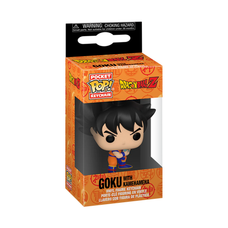 Dragon Ball Z Goku (With Kamehameha) Funko Pop! Pocket Keychain