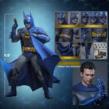 DC The Flash Batman Hot Toy 1/6 Scale Blue & Grey Suit