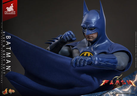 DC The Flash Batman Hot Toy 1/6 Scale Blue & Grey Suit