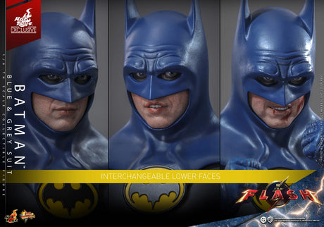 DC The Flash Batman Hot Toy 1/6 Scale Blue & Grey Suit