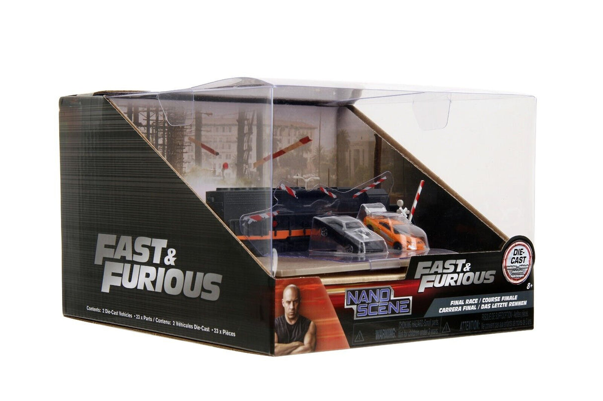 Fast and Furious: Nano Train Scene Diorama Figure