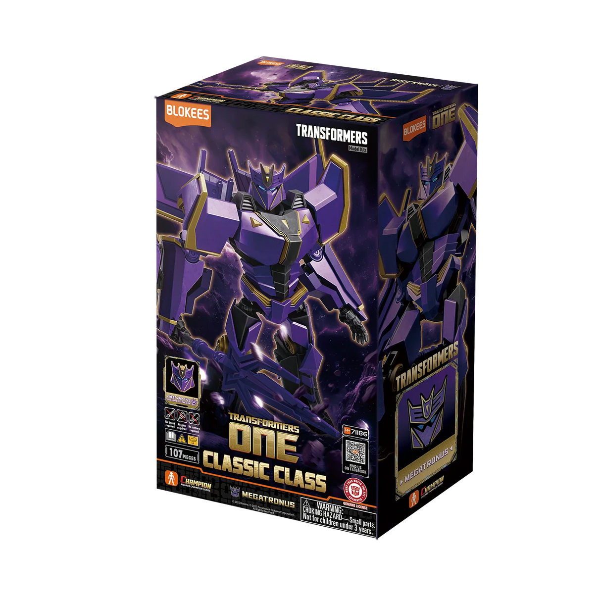 Transformers One Classic Class Megatronus Model Kit