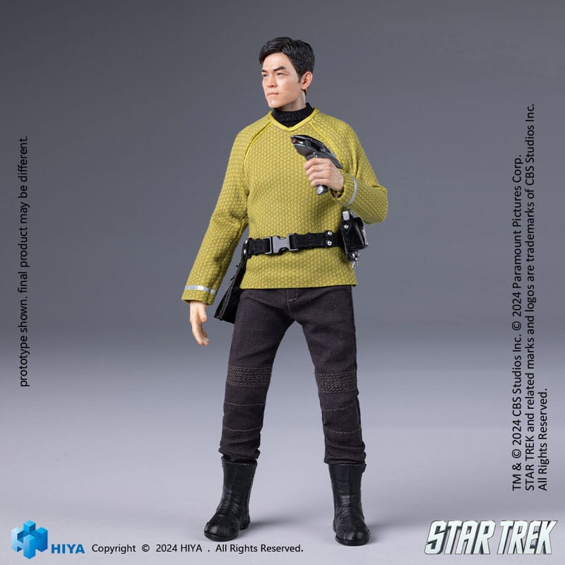 Star Trek 2009 Exquisite Super Series Sulu 1/12 Scale Previews Exclusive Action Figure