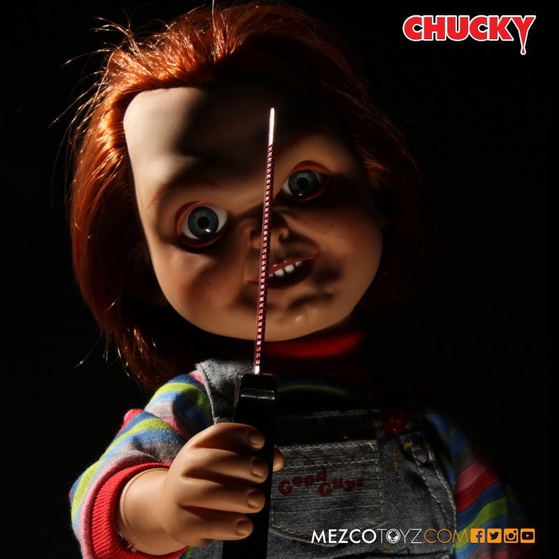 Child's Play 2 Chucky (Evil Face) 15" MDS Mega Scale Talking Doll